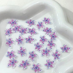 Colorful Resin Nail Charms 3D Kawaii Set – 50pcs DIY Kit