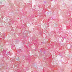 Colorful Resin Nail Charms 3D Kawaii Set – 50pcs DIY Kit