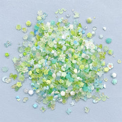 Colorful Resin Nail Charms 3D Kawaii Set – 50pcs DIY Kit