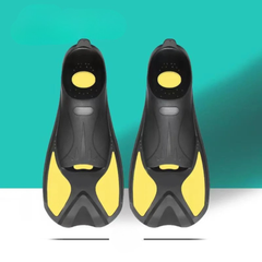 Comfort_Flex_Adjustable_Snorkel_Fins_Open_Heel_-_Yellow