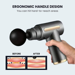 Compact Deep Tissue Massage Gun — Quiet Percussion