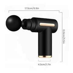 Compact Deep Tissue Massage Gun — Quiet Percussion