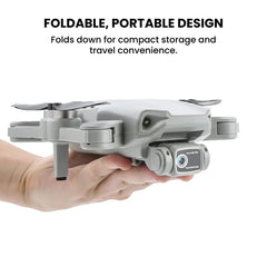 Compact Foldable Camera Drone — Fixed-Height Hover, Modular Battery