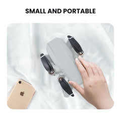 Compact Foldable Camera Drone — Fixed-Height Hover, Modular Battery