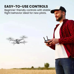 Compact Foldable Camera Drone — Fixed-Height Hover, Modular Battery