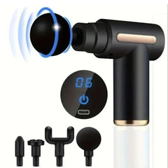 Compact Deep Tissue Massage Gun — Quiet Percussion