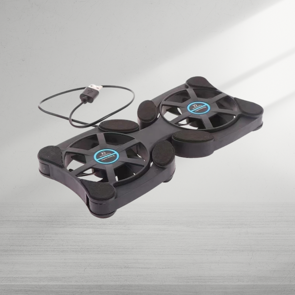 Compact Laptop Fan Stand  Cooler Pad