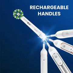 Compatible Oral B Cross Action Electric Brush Head Refill