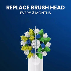 Compatible Oral B Cross Action Electric Brush Head Refill