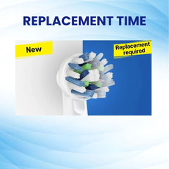 Compatible Oral B Cross Action Electric Brush Head Refill