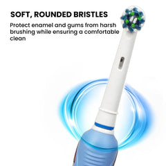 Compatible Oral B Cross Action Electric Brush Head Refill