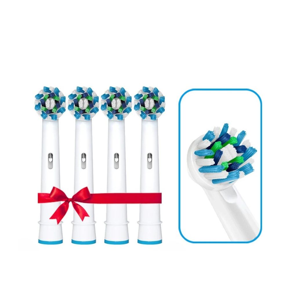 Compatible Oral B Cross Action Electric Brush Head Refill