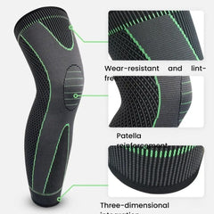 Compression Knee Sleeve Support – Warm & Elastic Brace