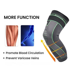 Compression Knee Sleeve Support – Warm & Elastic Brace