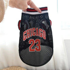 Chicago 23 Pet Jersey — Small Dog & Cat Sports Tee
