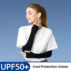 Cooling UV Protection Ice Silk Arm Sleeves – Unisex