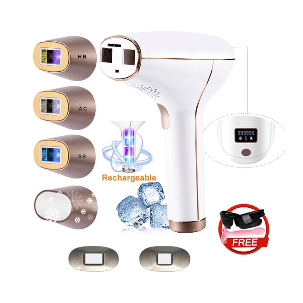 Cordless IPL Laser Hair Remover — 999,900 Flashes - updated version