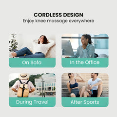 Cordless Knee Massager with Heat & Vibration Therapy - design