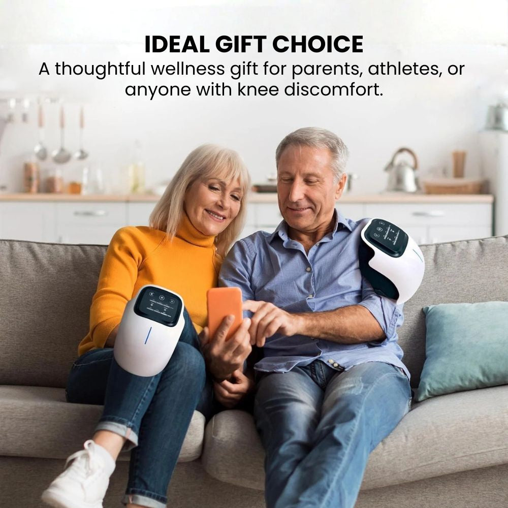 Cordless Knee Massager with Heat & Vibration Therapy - ideal gift choice