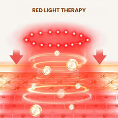 Cordless Knee Massager with Heat & Vibration Therapy - red therapy