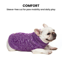 Cozy Knit Dog Sweater — Multiple Colors & Sizes