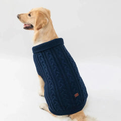 Cozy Knit Dog Sweater — Multiple Colors & Sizes