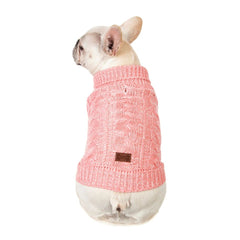 Cozy Knit Dog Sweater — Multiple Colors & Sizes
