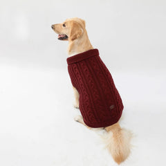 Cozy Knit Dog Sweater — Multiple Colors & Sizes