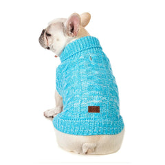 Cozy Knit Dog Sweater — Multiple Colors & Sizes