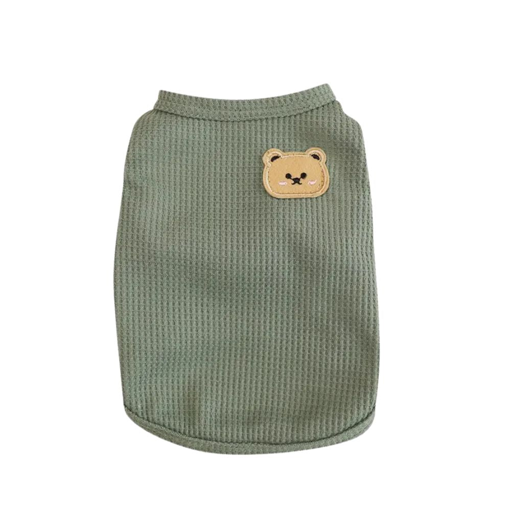 Cozy Teddy Bear Knit Dog Sweater – Winter Pet Clothes