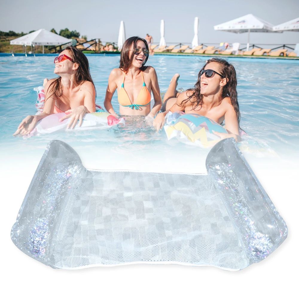 Crystal Mesh Floating Pool Lounger