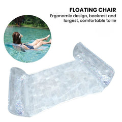 Crystal Mesh Floating Pool Lounger floating chair