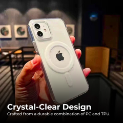 Magsafe Crystal Clear Case iPhone 16 15 14 13 Pro Max