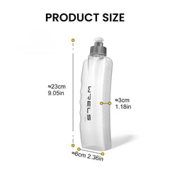 Curved Easy Grip Sports Water Bottle & Running Belt Pack