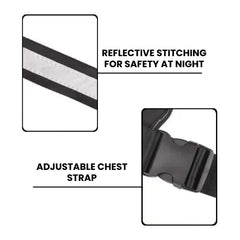 Custom Reflective No-Pull Dog Harness with ID Patch