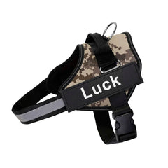 Custom Reflective No-Pull Dog Harness with ID Patch