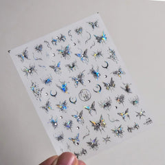Cute 5D Strawberry Nail Stickers Jelly Fruit Art Decals