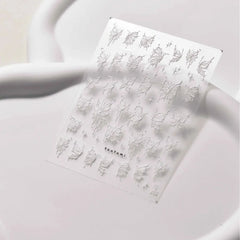 Cute 5D Strawberry Nail Stickers Jelly Fruit Art Decals