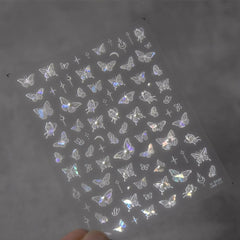 Cute 5D Strawberry Nail Stickers Jelly Fruit Art Decals