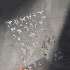 Cute 5D Strawberry Nail Stickers Jelly Fruit Art Decals