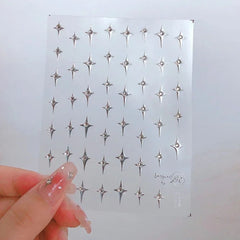 Cute 5D Strawberry Nail Stickers Jelly Fruit Art Decals