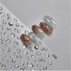 Cute 5D Strawberry Nail Stickers Jelly Fruit Art Decals