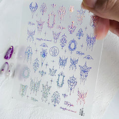 Cute 5D Strawberry Nail Stickers Jelly Fruit Art Decals