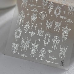 Cute 5D Strawberry Nail Stickers Jelly Fruit Art Decals