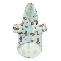 Cute Hooded Dog Raincoat — Waterproof Puppy Jacket