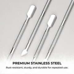 Cuticle Remover Tool – Dual Ended Stainless Steel Design