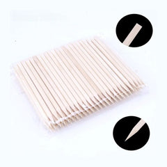 Cuticle Pusher Sticks 100/50Pcs for Manicure Pedicure