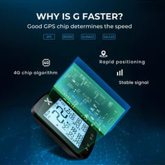 Cycling GPS Computer G2+ Wireless, ANT+, Waterproof