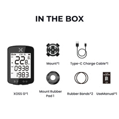 Cycling GPS Computer G2+ Wireless, ANT+, Waterproof