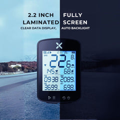 Cycling GPS Computer G2+ Wireless, ANT+, Waterproof